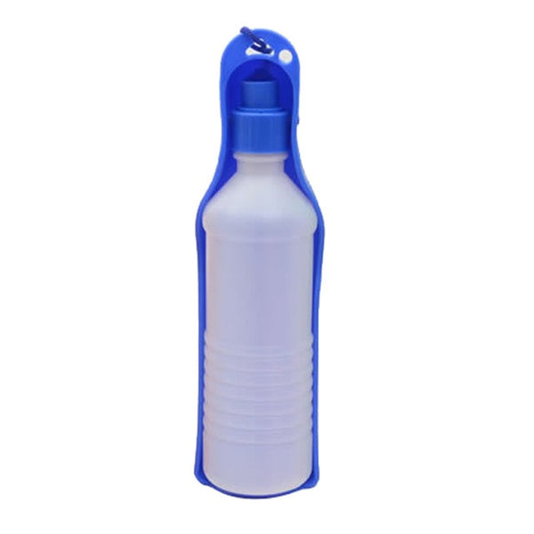 Dog Water Bottle Feeder With Bowl Plastic - World Pet Shop