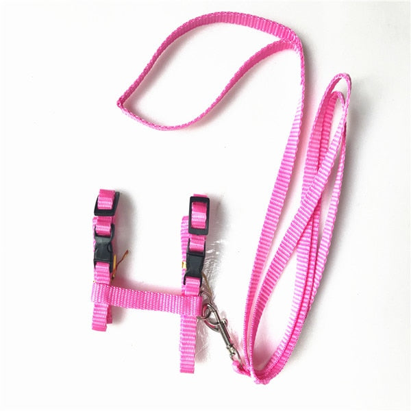 Cat Collar Harness And Leash Adjustable - World Pet Shop